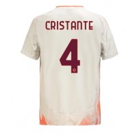 AS Roma Bryan Cristante #4 Udebanetrøje 2024-25 Kortærmet